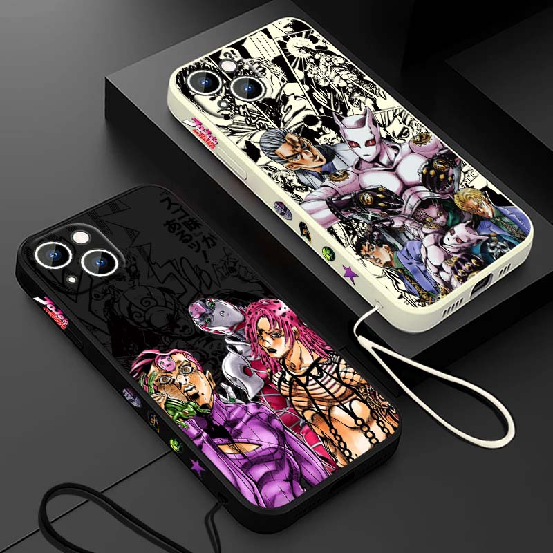Apple Iphone 15 - アニメ「ジョジョの奇妙な冒険」悪役ディアボロ・ディオ Apple iPhone 17 16 15