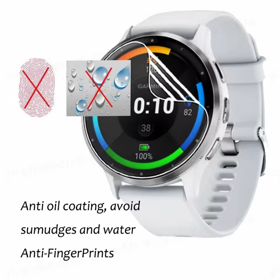 1～5枚入り ガーミン Venu 3 3s 2 2s用 ハイ - Hydrogel Screen Protector のレビューと価格
