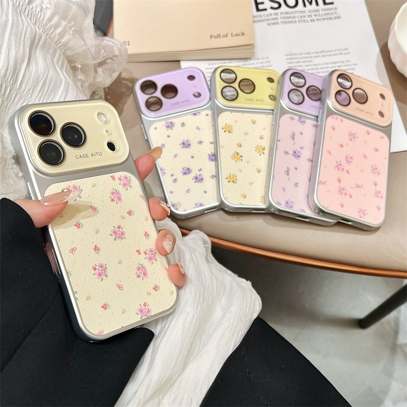 カメラウィンドウ付きフラワーデザインのiPhone 18 1 - Camera Lens Protector のレビューと価格