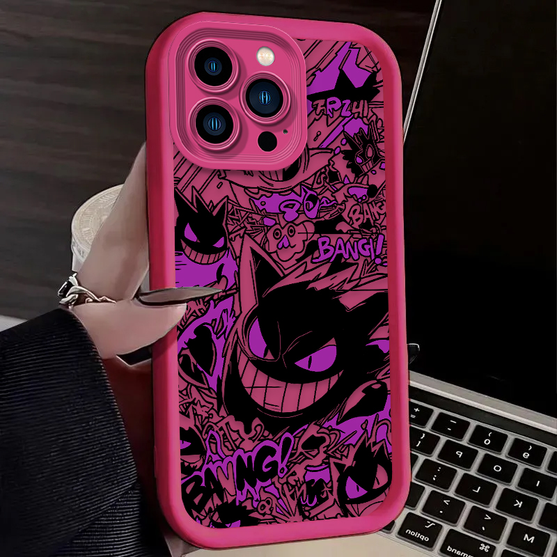 ポケモン ゲンガー グラフィティ スマホケース iPhone - Apple Iphone 15 のレビューと価格
