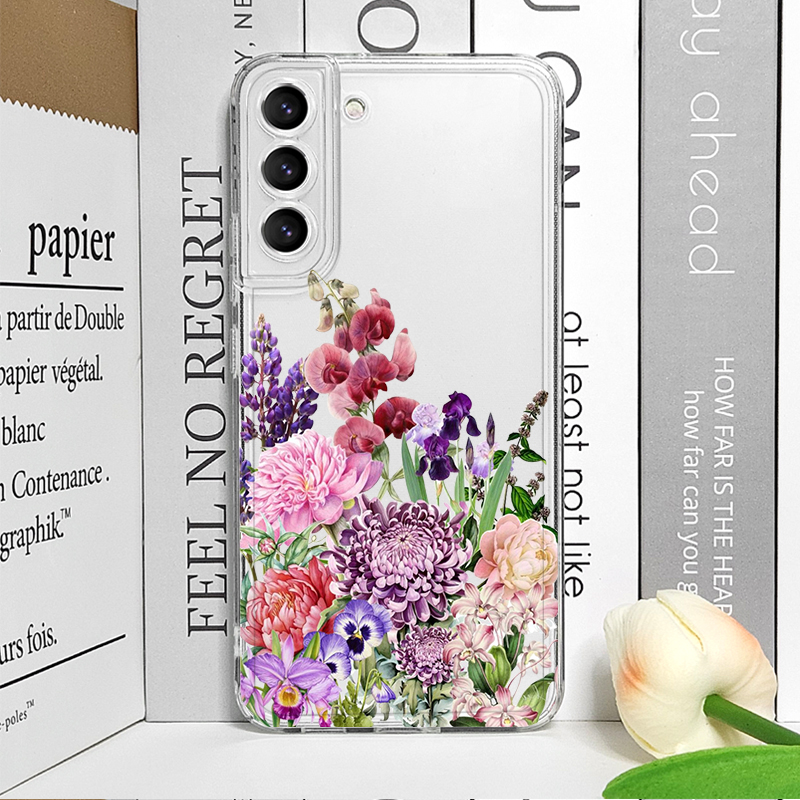高級感のある生花と鳥柄のクリアスマホケース Oppo Ren - Oppo Reno 12 のレビューと価格