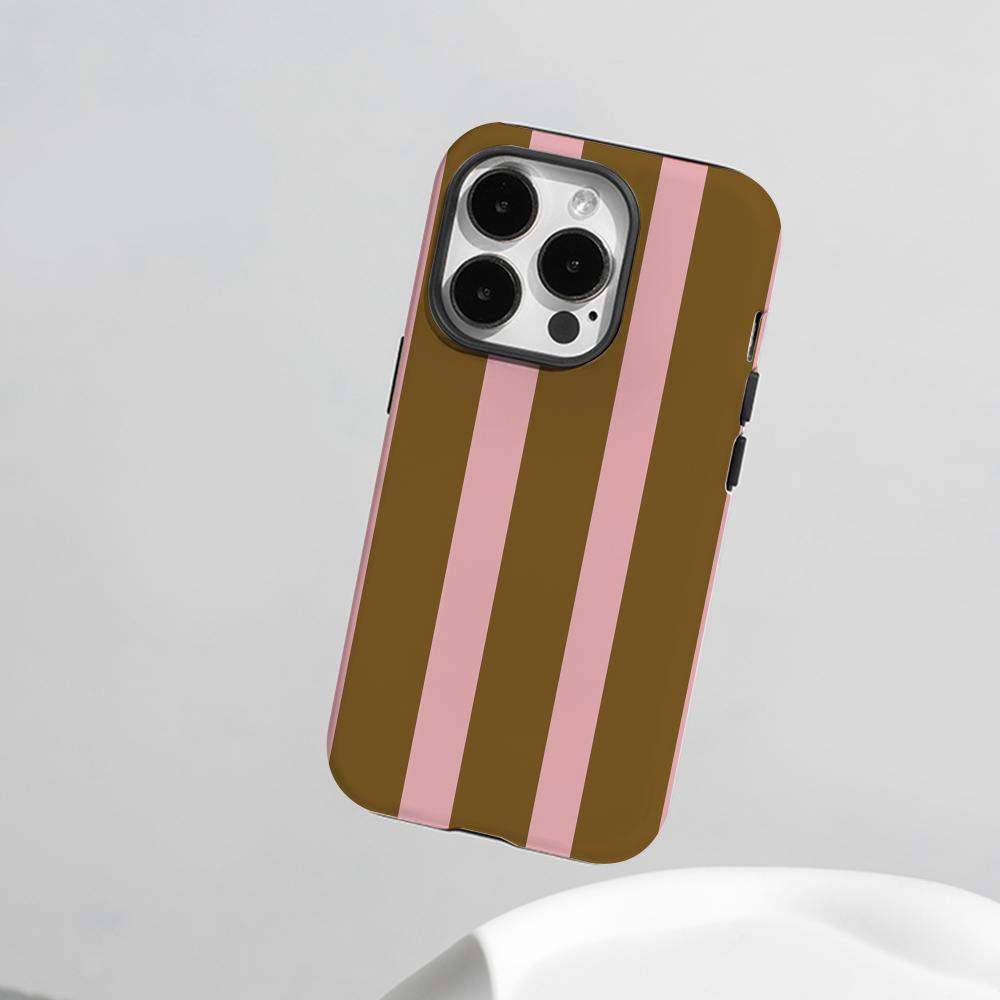 ファッションな横方向のカラーストライプ柄の携帯電話ケースフィ - Apple Iphone 15 のレビューと価格